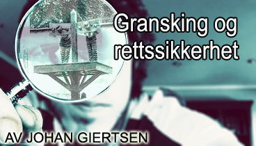 Gransking og rettssikkerhet
