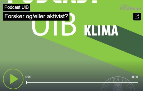 Forsker og/eller aktivist? (podkast)